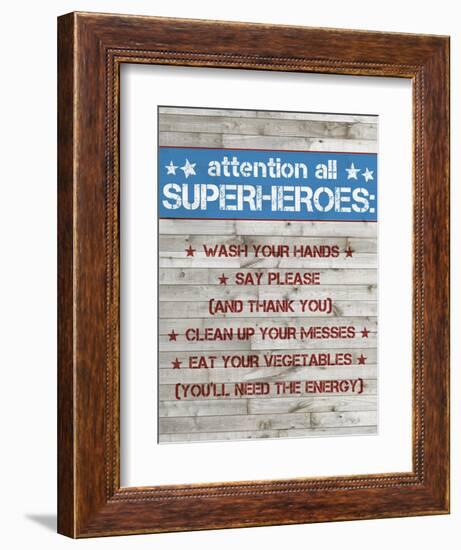 Little Hero IV-Grace Popp-Framed Premium Giclee Print