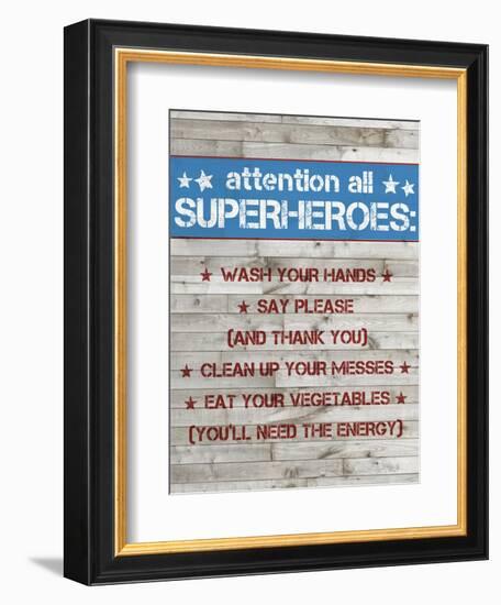 Little Hero IV-Grace Popp-Framed Premium Giclee Print