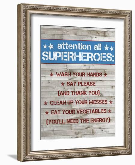 Little Hero IV-Grace Popp-Framed Art Print