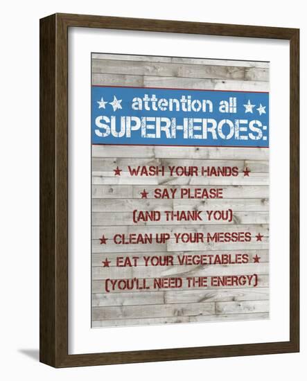 Little Hero IV-Grace Popp-Framed Art Print