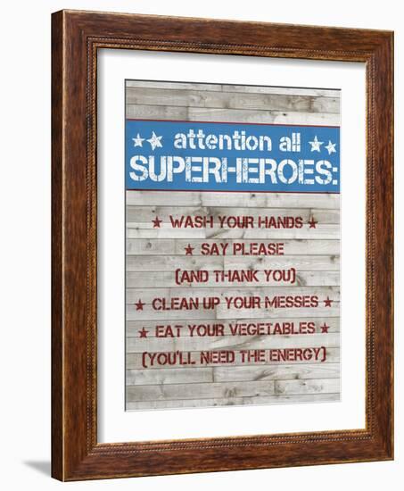 Little Hero IV-Grace Popp-Framed Art Print