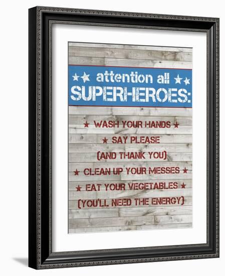 Little Hero IV-Grace Popp-Framed Art Print