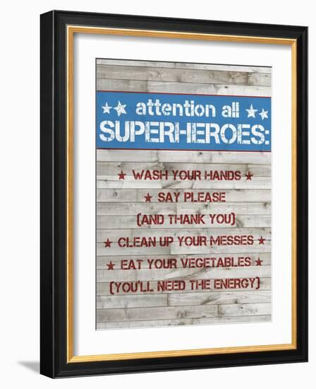 Little Hero IV-Grace Popp-Framed Art Print