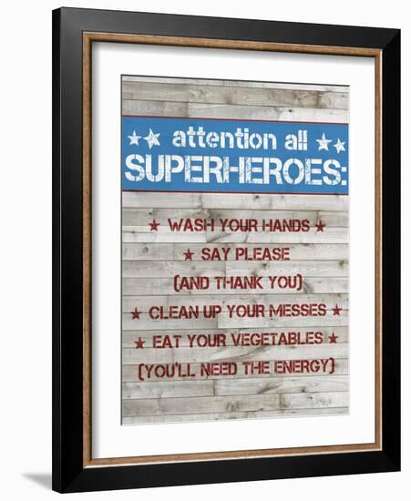 Little Hero IV-Grace Popp-Framed Art Print