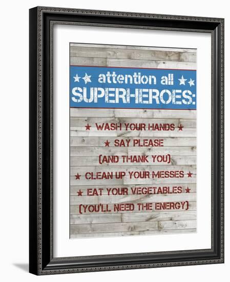 Little Hero IV-Grace Popp-Framed Art Print