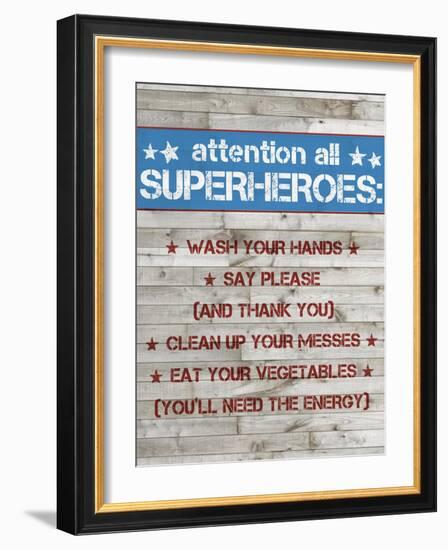 Little Hero IV-Grace Popp-Framed Art Print