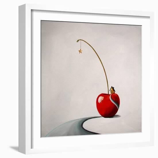 Little House on the Cherry-Cindy Thornton-Framed Art Print