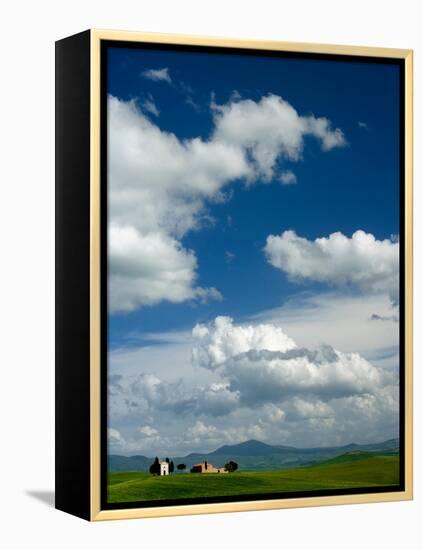 Little House-Shelley Lake-Framed Stretched Canvas