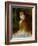 Little Irene, Portrait of the 8 Year-Old Daughter of the Banker Cahen D'Anvers, 1880-Pierre-Auguste Renoir-Framed Giclee Print