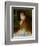 Little Irene, Portrait of the 8 Year-Old Daughter of the Banker Cahen D'Anvers, 1880-Pierre-Auguste Renoir-Framed Giclee Print