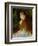 Little Irene, Portrait of the 8 Year-Old Daughter of the Banker Cahen D'Anvers, 1880-Pierre-Auguste Renoir-Framed Giclee Print