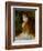 Little Irene, Portrait of the 8 Year-Old Daughter of the Banker Cahen D'Anvers, 1880-Pierre-Auguste Renoir-Framed Giclee Print