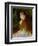 Little Irene, Portrait of the 8 Year-Old Daughter of the Banker Cahen D'Anvers, 1880-Pierre-Auguste Renoir-Framed Giclee Print