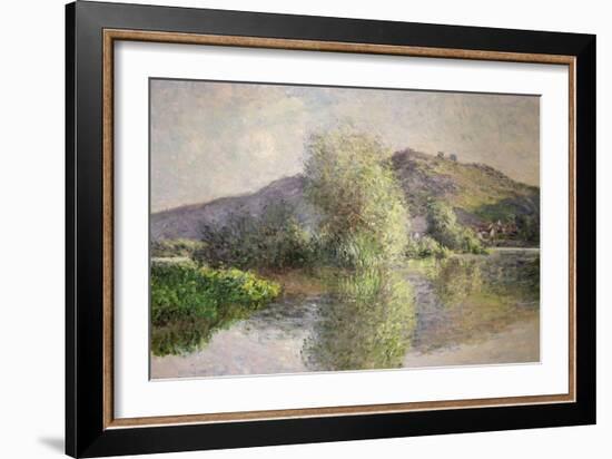 Little Islands at Port-Villez, 1883-Claude Monet-Framed Giclee Print