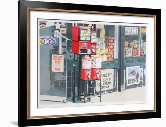 Little Italy from the City Scapes Portfolio-Charles Bell-Framed Limited Edition