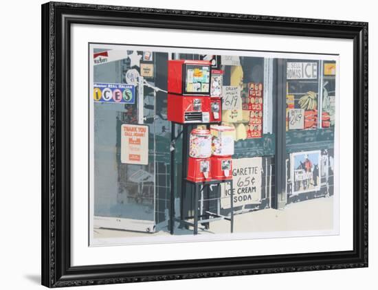 Little Italy from the City Scapes Portfolio-Charles Bell-Framed Limited Edition