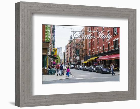 Little Italy, Manhattan, New York City, United States of America, North America-Fraser Hall-Framed Photographic Print