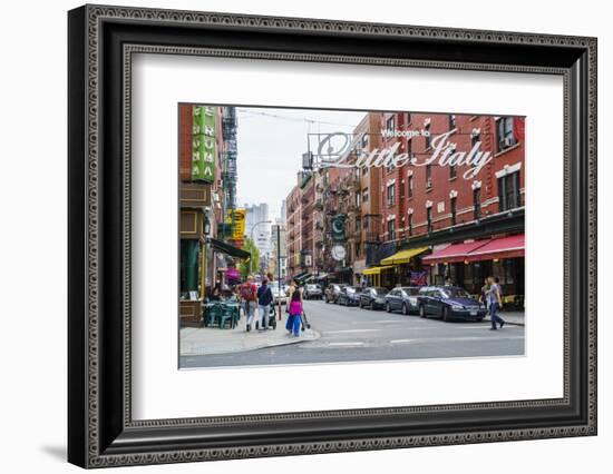 Little Italy, Manhattan, New York City, United States of America, North America-Fraser Hall-Framed Photographic Print