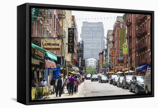 Little Italy, Manhattan, New York City, United States of America, North America-Fraser Hall-Framed Premier Image Canvas