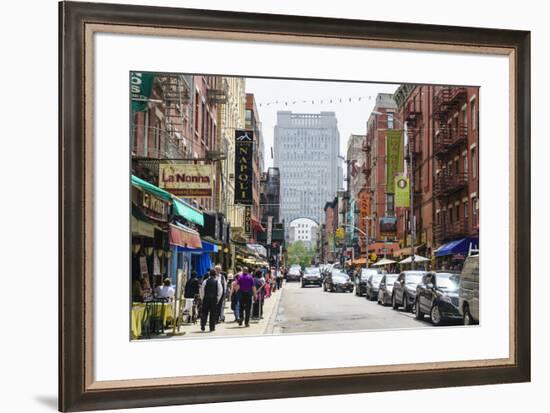 Little Italy, Manhattan, New York City, United States of America, North America-Fraser Hall-Framed Photographic Print