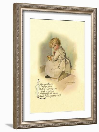 Little Jack Horner-Maud Humphrey-Framed Art Print