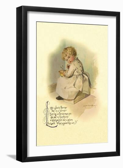 Little Jack Horner-Maud Humphrey-Framed Art Print