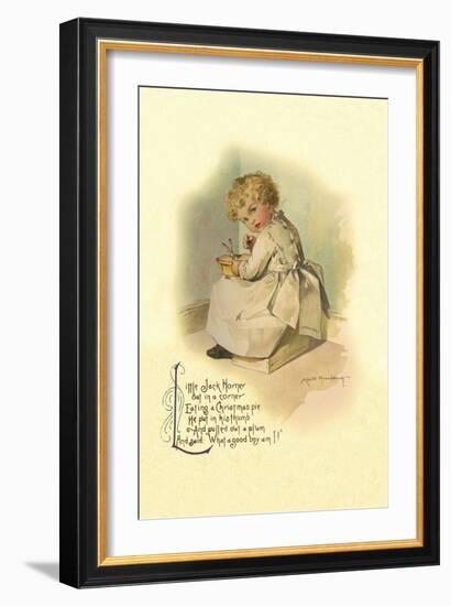 Little Jack Horner-Maud Humphrey-Framed Art Print