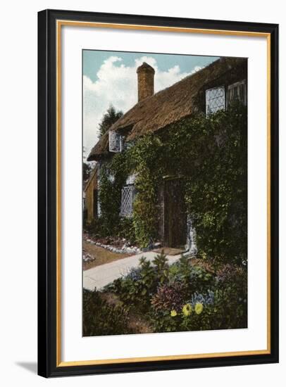 Little Jane's Cottage, Brading-null-Framed Photographic Print