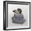 Little Kid and Dog-Nora Hernandez-Framed Giclee Print