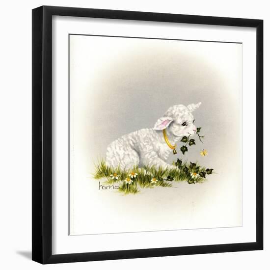 Little Lambsy Divey-Peggy Harris-Framed Giclee Print