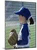 Little League Baseball Player-null-Mounted Photographic Print