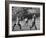 Little League Baseball Practice-Joe Scherschel-Framed Photographic Print