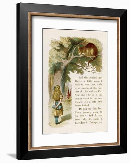 Little Lesson-null-Framed Art Print