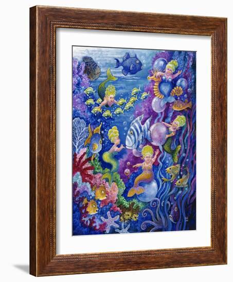 Little Little Mermaid-Bill Bell-Framed Giclee Print