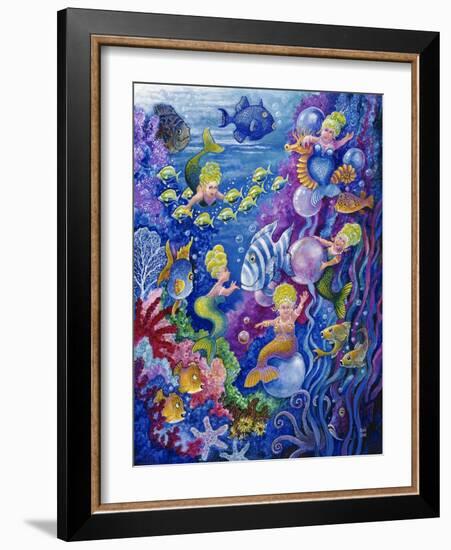 Little Little Mermaid-Bill Bell-Framed Giclee Print