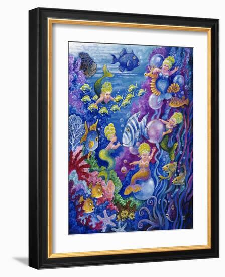 Little Little Mermaid-Bill Bell-Framed Giclee Print