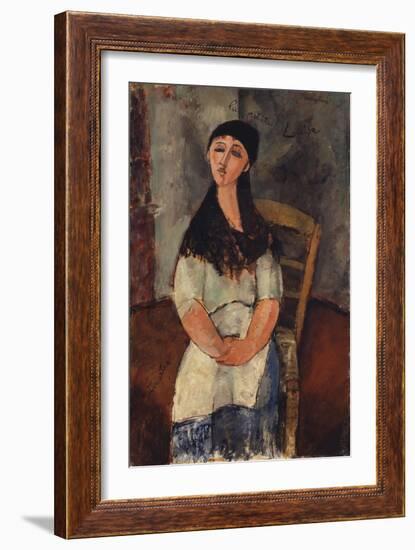 Little Louise, 1915-Amedeo Modigliani-Framed Giclee Print