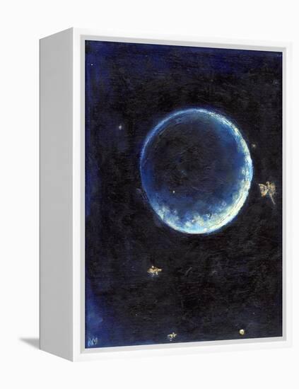 Little Lune, 2014-Nancy Moniz-Framed Premier Image Canvas