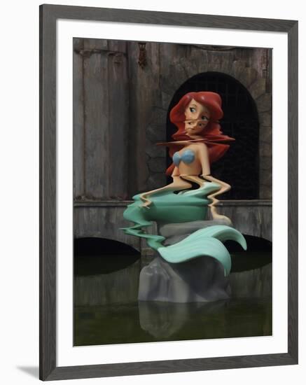 Little Mermage-Banksy-Framed Giclee Print