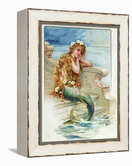 Little Mermaid, by Hans Christian Andersen (1805-75)-E.s. Hardy-Framed Premier Image Canvas