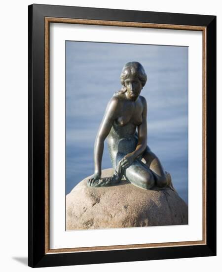 Little Mermaid, Copenhagen, Denmark, Scandinavia, Europe-Marco Cristofori-Framed Photographic Print