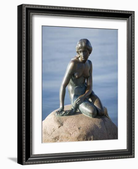 Little Mermaid, Copenhagen, Denmark, Scandinavia, Europe-Marco Cristofori-Framed Photographic Print