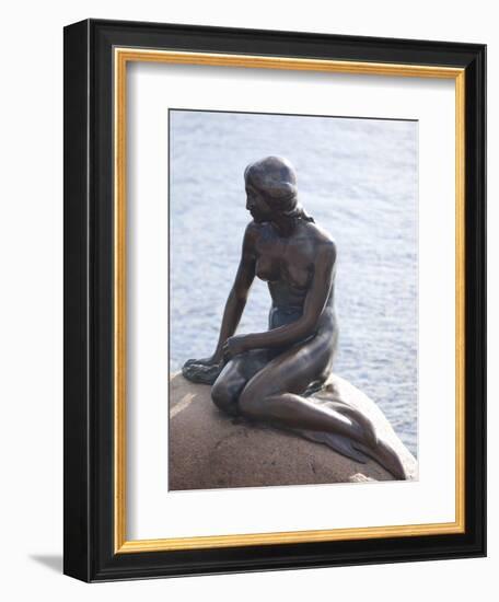 Little Mermaid, Copenhagen, Denmark, Scandinavia, Europe-Frank Fell-Framed Photographic Print