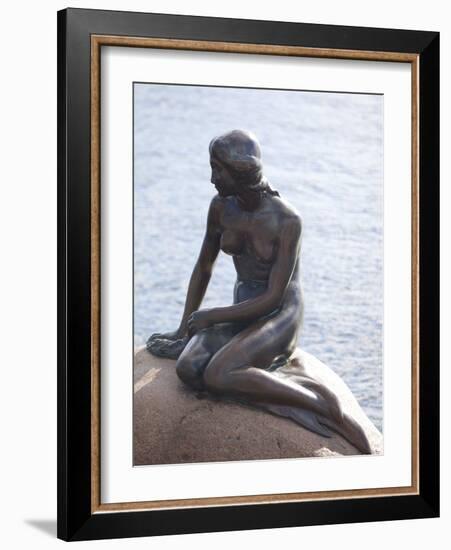 Little Mermaid, Copenhagen, Denmark, Scandinavia, Europe-Frank Fell-Framed Photographic Print