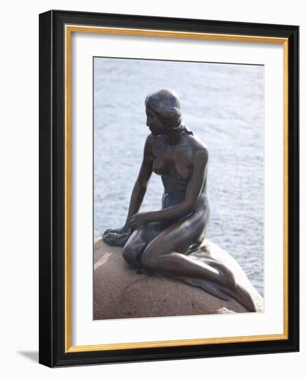 Little Mermaid, Copenhagen, Denmark, Scandinavia, Europe-Frank Fell-Framed Photographic Print