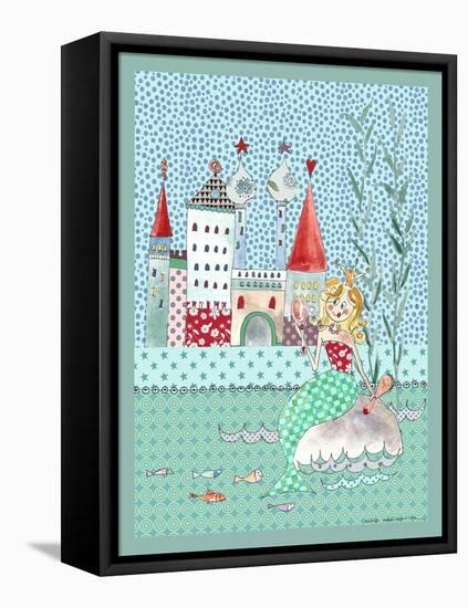 Little Mermaid Print A-Effie Zafiropoulou-Framed Premier Image Canvas