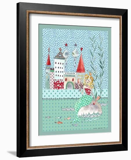 Little Mermaid Print A-Effie Zafiropoulou-Framed Giclee Print