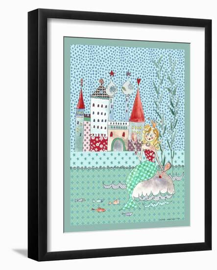 Little Mermaid Print A-Effie Zafiropoulou-Framed Giclee Print