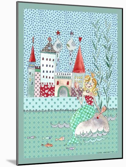 Little Mermaid Print A-Effie Zafiropoulou-Mounted Giclee Print