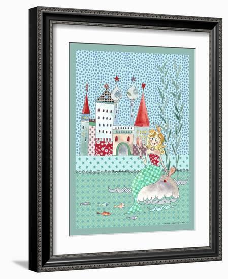 Little Mermaid Print A-Effie Zafiropoulou-Framed Giclee Print